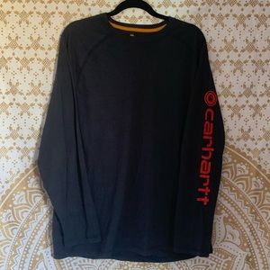 Carhartt Force Delmont Graphic Long Sleeve Shirt